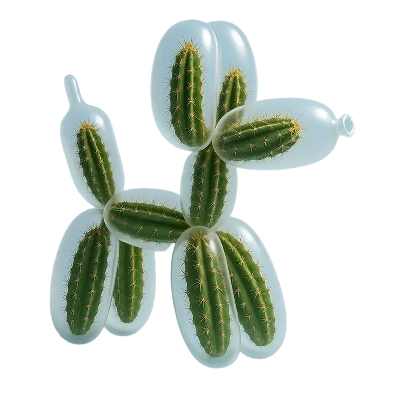 DumbDumbDelight cactus balloon dog icon