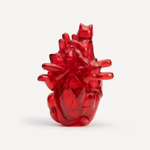 Cat Heart Sofubi-four distinct kitties merge to form a translucent human heart