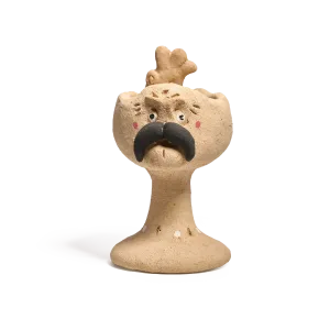 Jester's Beard Fragrance Holder-this handmade fragrance holder features a signature exaggerated mustache