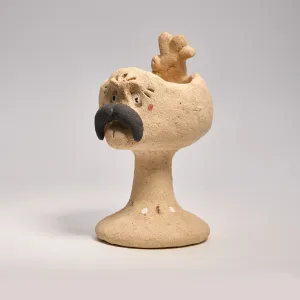 Jester's Beard Fragrance Holder-this handmade fragrance holder features a signature exaggerated mustache