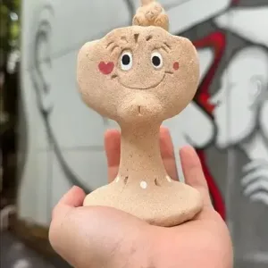 Jester's Taunt Fragrance Holder-this handmade fragrance holder features a cheeky middle finger gesture full of sass