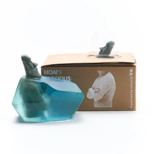 Moai Statue Soap Blind Box-Wash this soap blind box to reveal a hidden Moai pose inside.